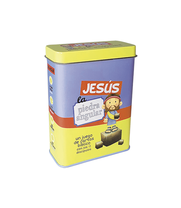 Juego de cartas bilingüe: Jesús la piedra angular