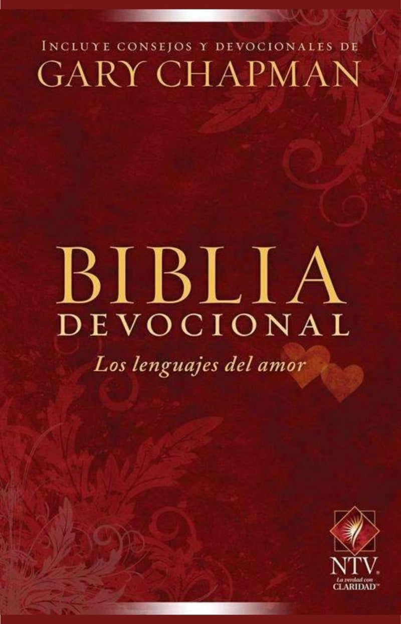 Biblia devocional los lenguajes del amor, tapa dura - NTV