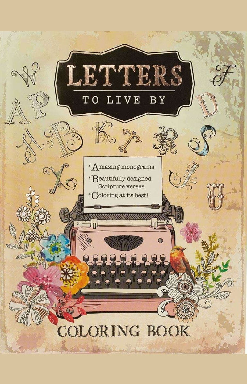 Letters to live - Libro para colorear