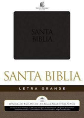 Biblia letra grande, imitación piel negro - RVR 1960