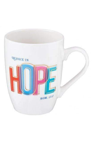 MUG -  VALUE REJOICE IN HOPE