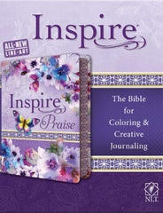 Biblia Inspire Praise purple,tapa Dura - NLT