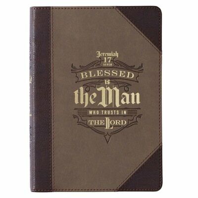 Agenda de lujo Blessed is the man - Café